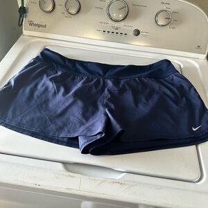 Nike Women's Dark Blue Athletic Shorts